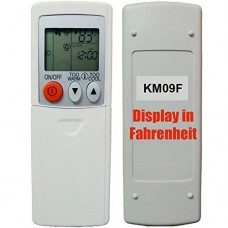 Replacement for Mitsubishi Electric Mr Slim Air Conditioner Remote Control KM09F (Display in Fahrenheit Only!!!) - B07BJGX5PG